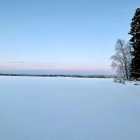 Lapland Sunrise With Lakefront Sauna