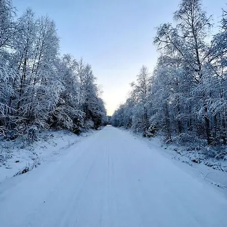 Lapland Sunrise With Lakefront Sauna