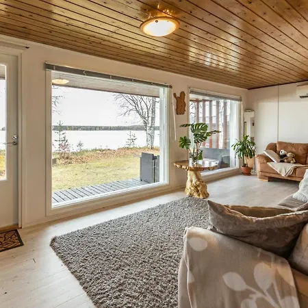 Apartment Lapland Sunrise With Lakefront Sauna Rovaniemi