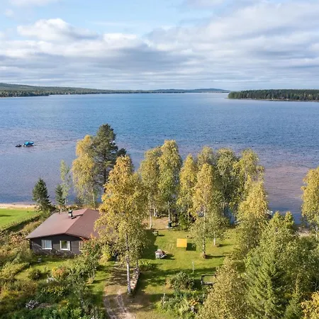 Lapland Sunrise With Lakefront Sauna Rovaniemi