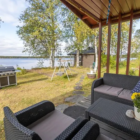 Lapland Sunrise With Lakefront Sauna *