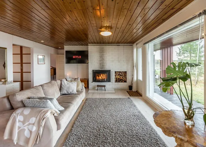 Lapland Sunrise With Lakefront Sauna Huoneisto Rovaniemi