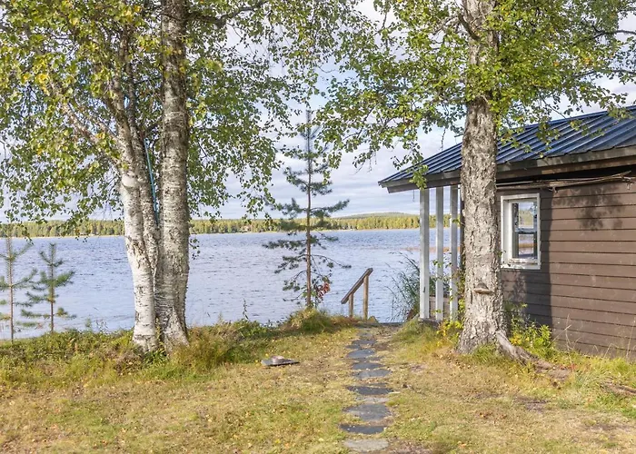 Lapland Sunrise With Lakefront Sauna *