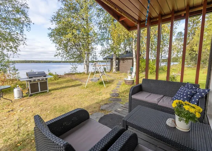 Lapland Sunrise With Lakefront Sauna *